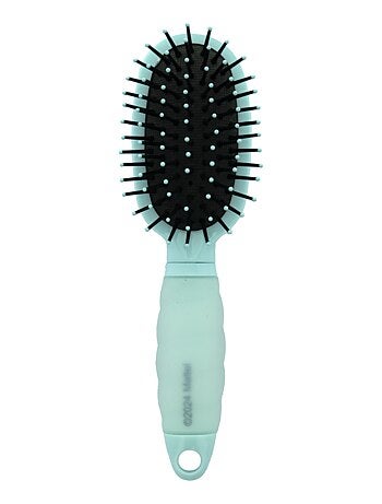 Mini Brosse à Cheveux Démêlante - Barbie - Manche en Gel Ergonomique - Tous Types de Cheveux