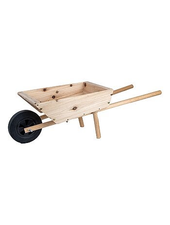 Mini brouette en bois