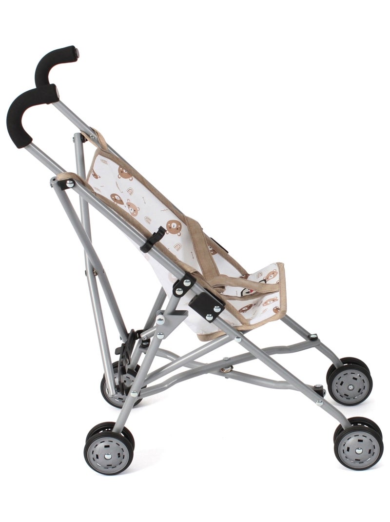 Mini-Buggy ROMA Beige avec oursons Beige - Kiabi