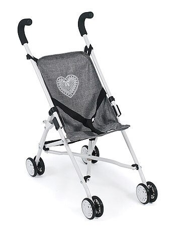 Mini-Buggy ROMA jean gris pour poupée