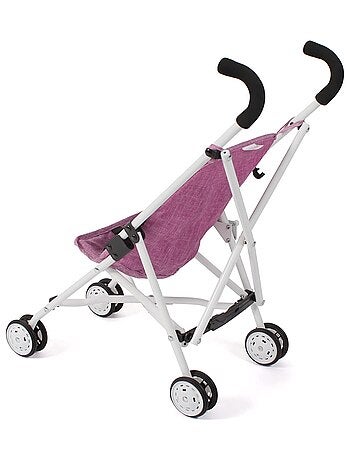 Mini-Buggy ROMA jean rose pour poupée