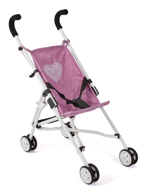 Mini-Buggy ROMA jean rose pour poupée - Kiabi