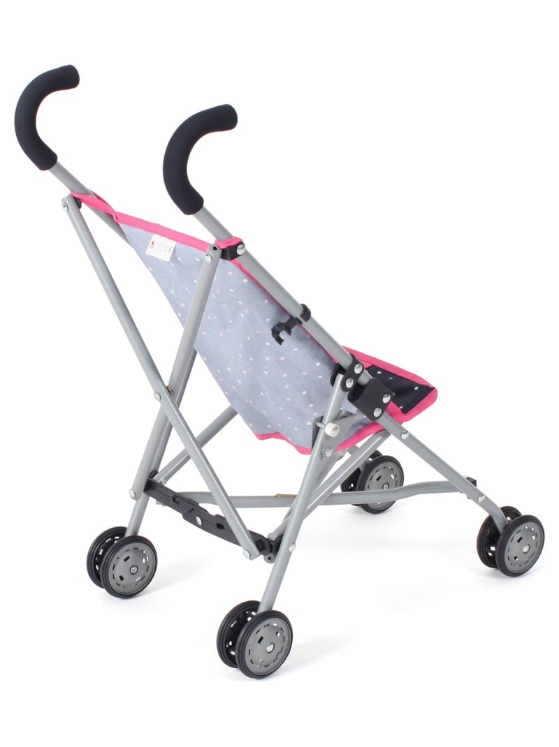 Mini-Buggy ROMA Rose bleu marine avec pois Rose - Kiabi
