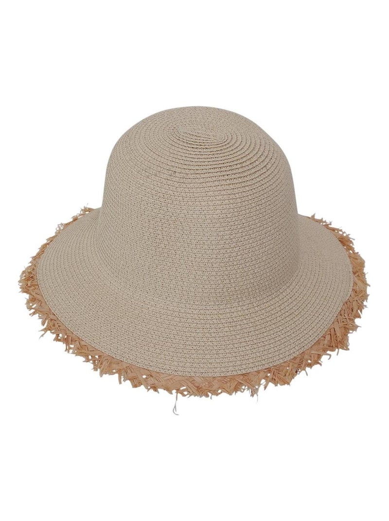 Mini capeline AURORA Jaune paille - Kiabi