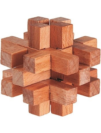 Mini casse-tête en bois quatre à cinq