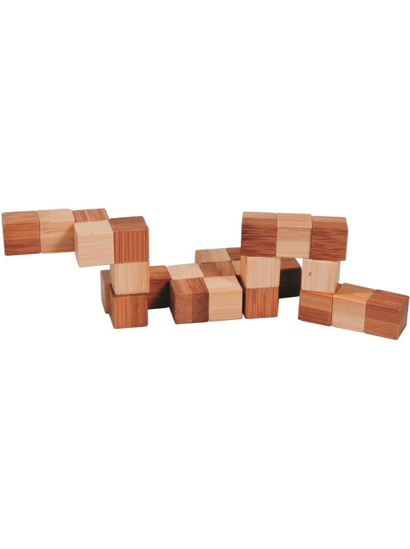 Mini casse-tête en bois serpent N/A - Kiabi
