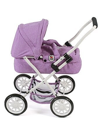 Mini chariot à câlins SMARTY, lila pour poupée