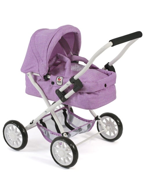 Mini chariot à câlins SMARTY, lila pour poupée - Kiabi