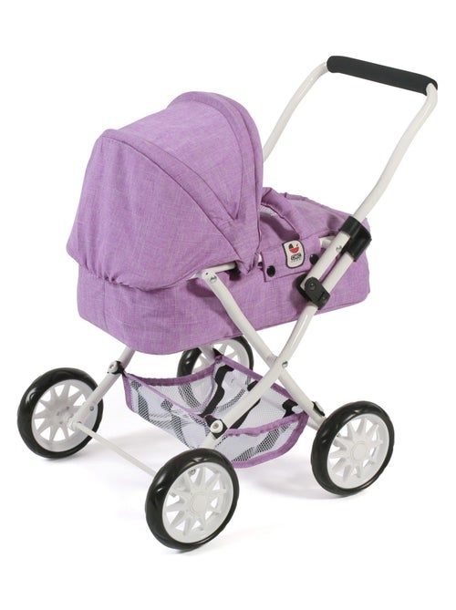 Mini chariot à câlins SMARTY, lila pour poupée - Kiabi