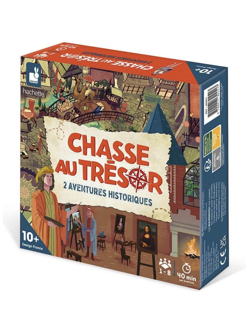 Mini Chasse Au Trésor Histoire : 2 aventures historiques N/A - Kiabi