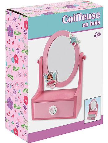 Mini Coiffeuse en bois 25 cm