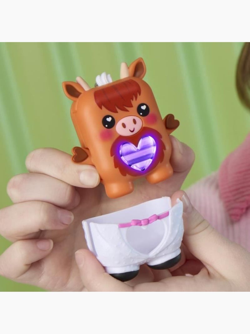 Mini compagnon électronique - cowbert vache des highlands - hasbro Marron - Kiabi