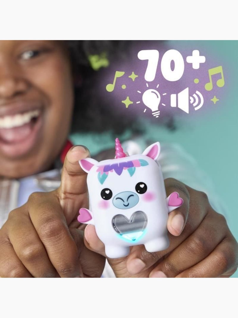Mini compagnon électronique - meadowmist la licorne - hasbro Blanc - Kiabi