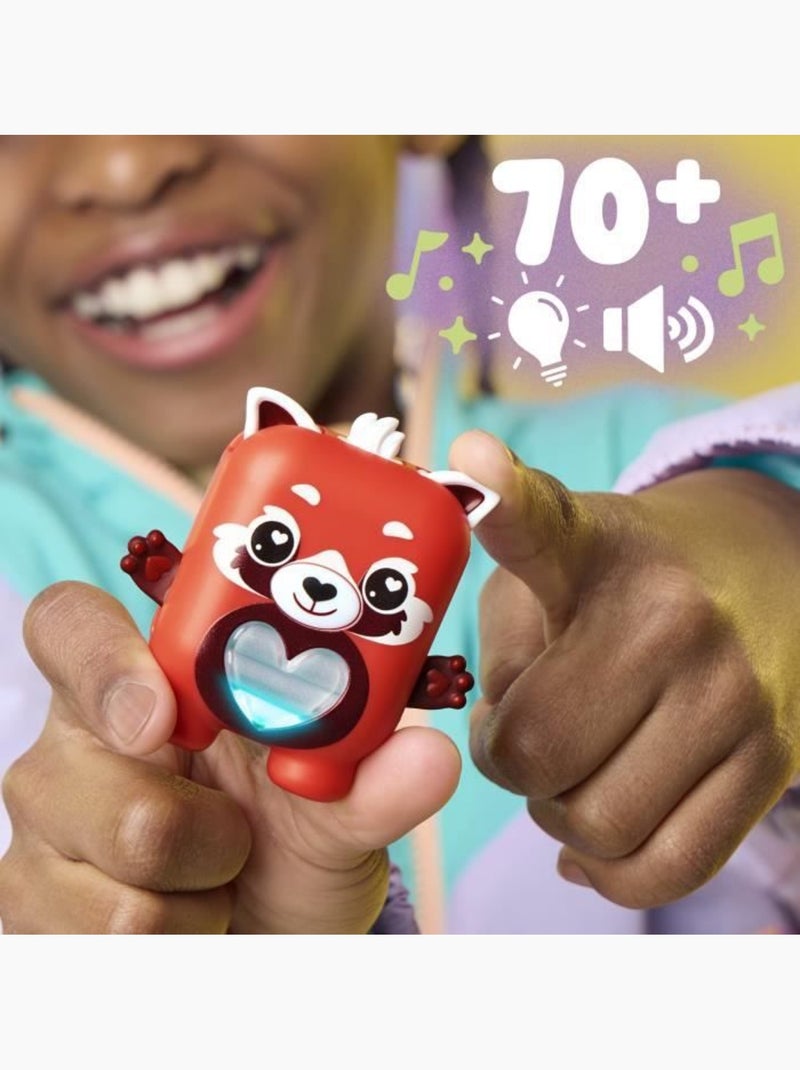 Mini compagnon électronique - Pamanda panda roux interactif - HASBRO Orange - Kiabi