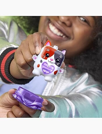 Mini compagnon électronique - purrnelope chaton tricolore - hasbro