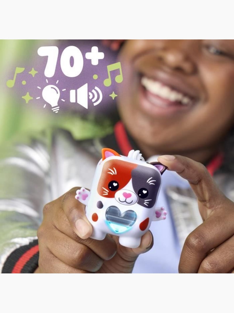 Mini compagnon électronique - purrnelope chaton tricolore - hasbro Blanc - Kiabi