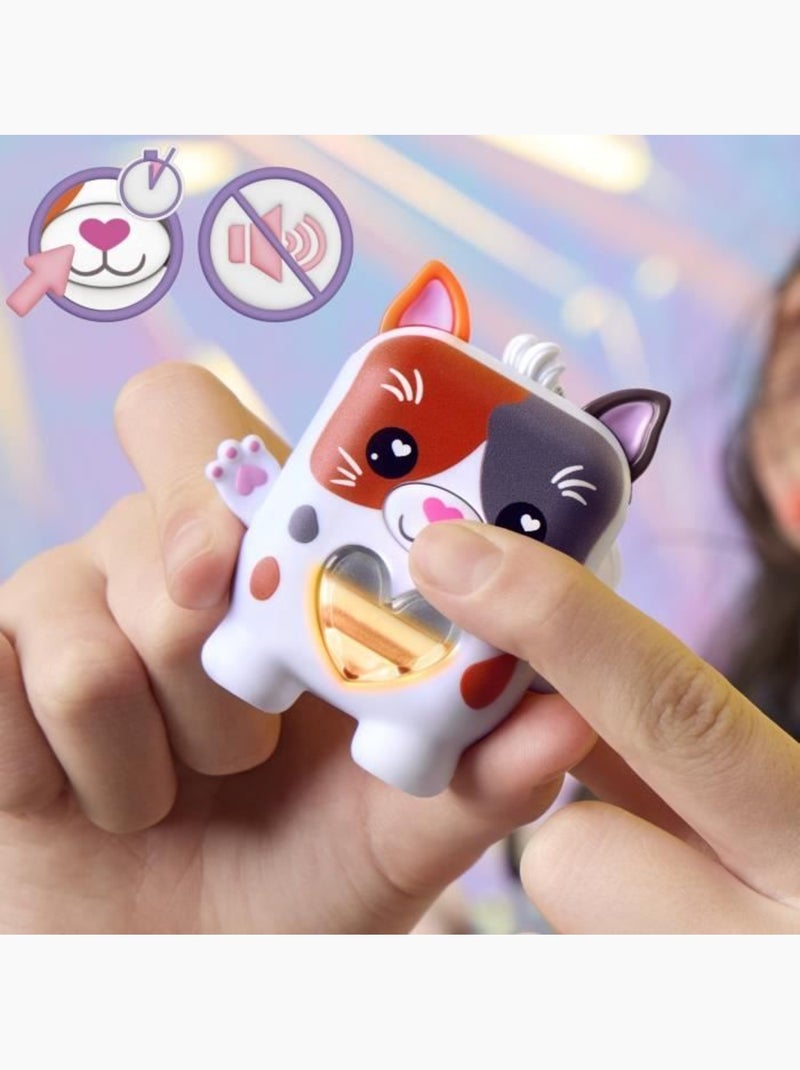 Mini compagnon électronique - purrnelope chaton tricolore - hasbro Blanc - Kiabi