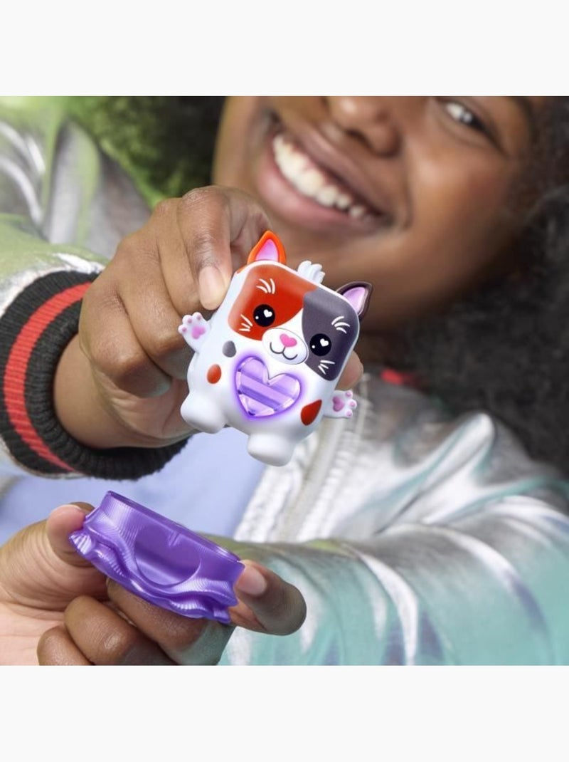 Mini compagnon électronique - purrnelope chaton tricolore - hasbro Blanc - Kiabi