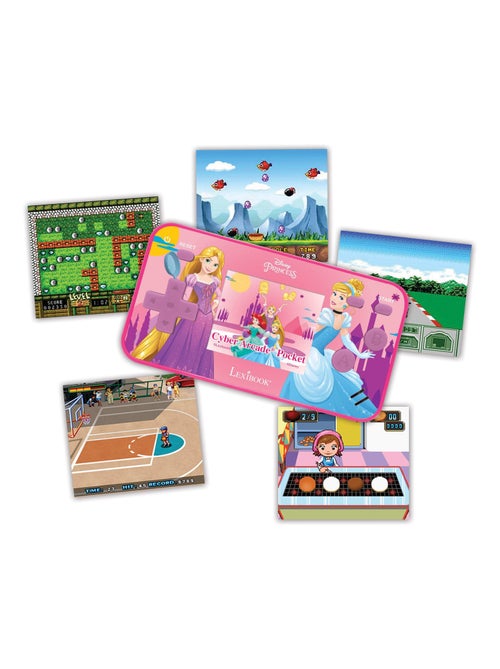 Mini Console de jeux portable couleur Disney Princesse Cyber Arcade Pocket - Kiabi