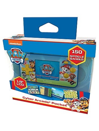 Mini Console de jeux portable couleur Pat Patrouille Cyber Arcade Pocket
