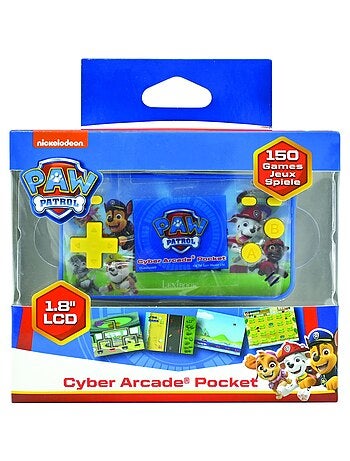 Mini Console de jeux portable couleur Pat Patrouille Cyber Arcade Pocket