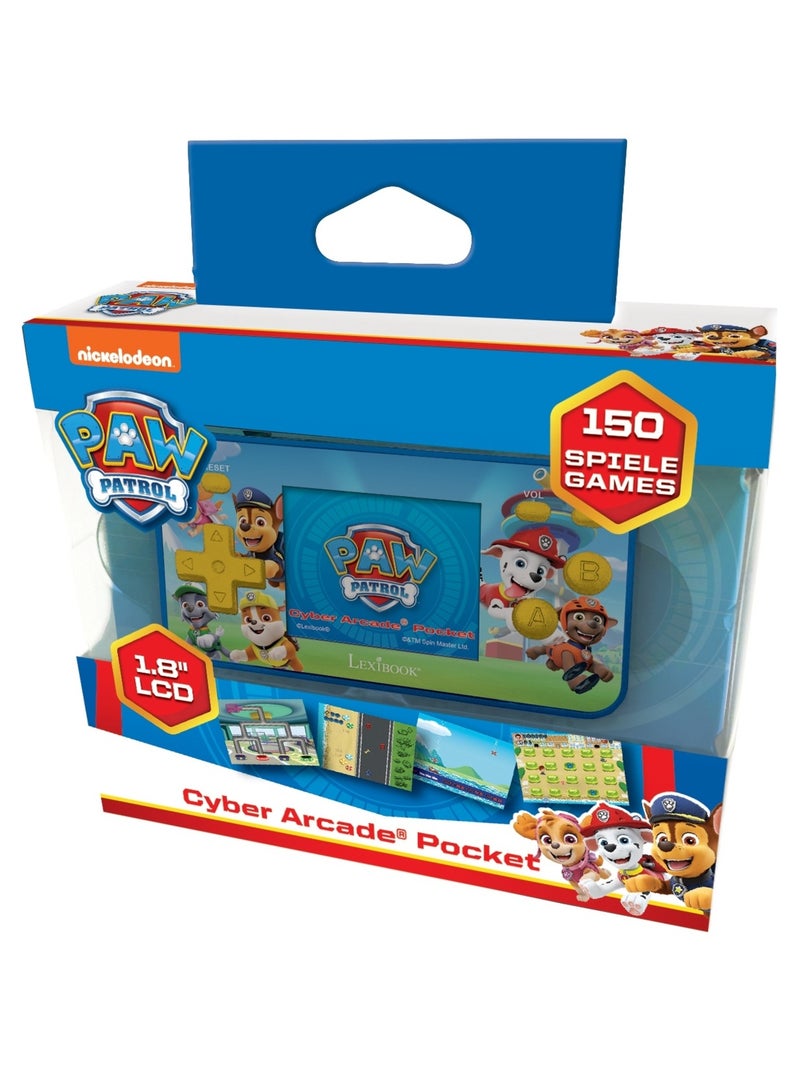 Mini Console de jeux portable couleur Pat Patrouille Cyber Arcade Pocket Bleu - Kiabi