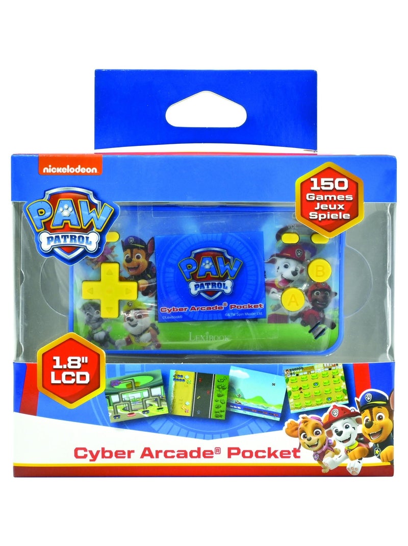 Mini Console de jeux portable couleur Pat Patrouille Cyber Arcade Pocket Bleu - Kiabi