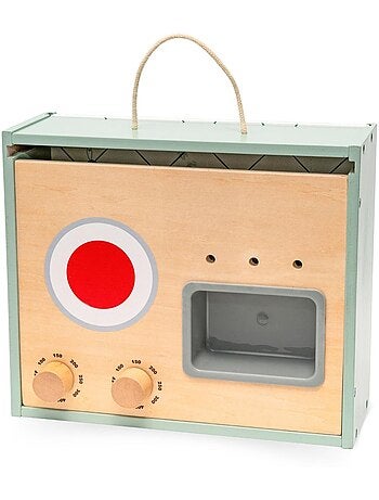 Mini cuisine bois pliable enfant cuisiniere portable accessoires mamabrum