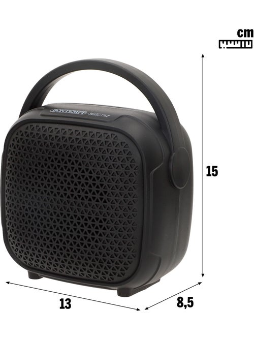 Mini enceinte sans fil avec microphone et lumières rvb bontempi - Kiabi