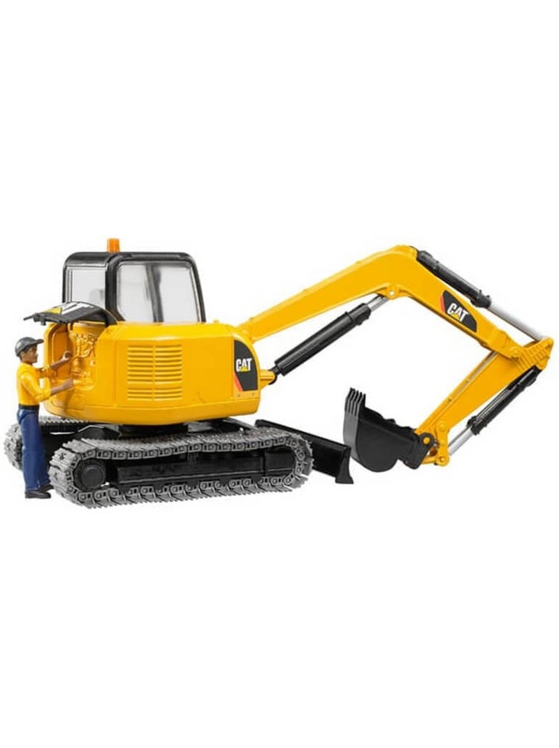 Mini excavatrice Caterpillar avec travailleur N/A - Kiabi