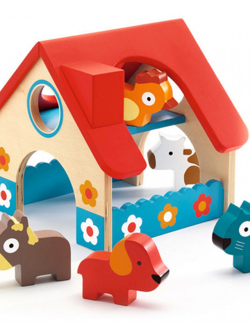 Mini Farm En Bois Et Ses Accessoires N/A - Kiabi