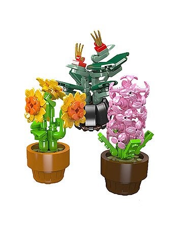 Mini fleurs en pot