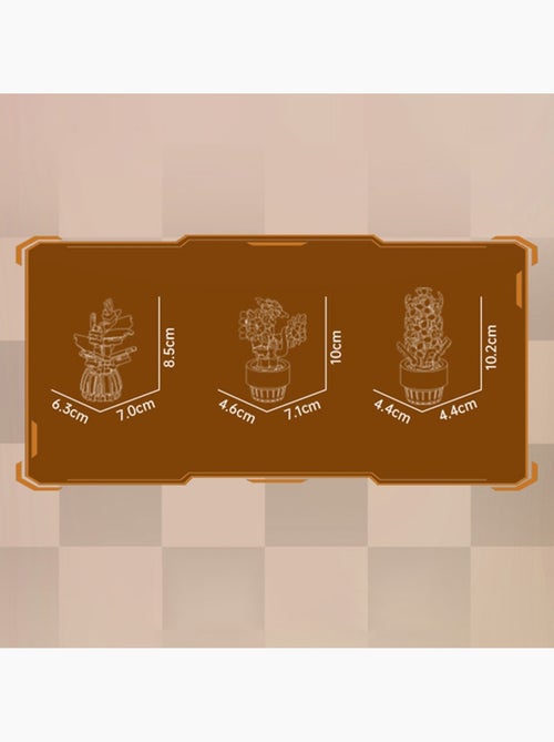 Mini fleurs en pot - Kiabi