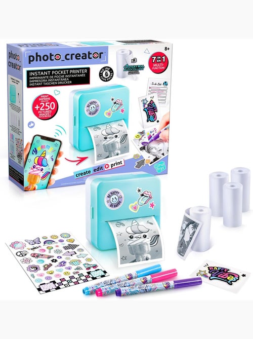 Mini Imprimante Instantanée - Canal Toys - Kiabi Mini Imprimante Instantanée - Canal Toys - Kiabi