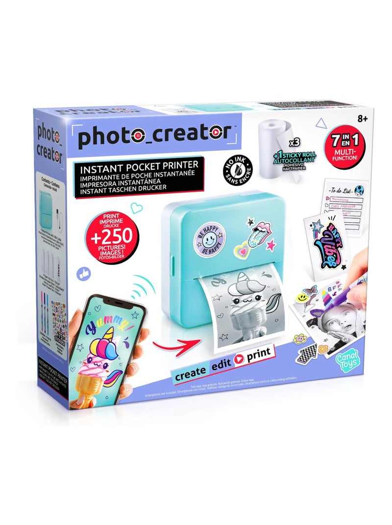 Mini Imprimante Instantanée - Canal Toys N/A - Kiabi