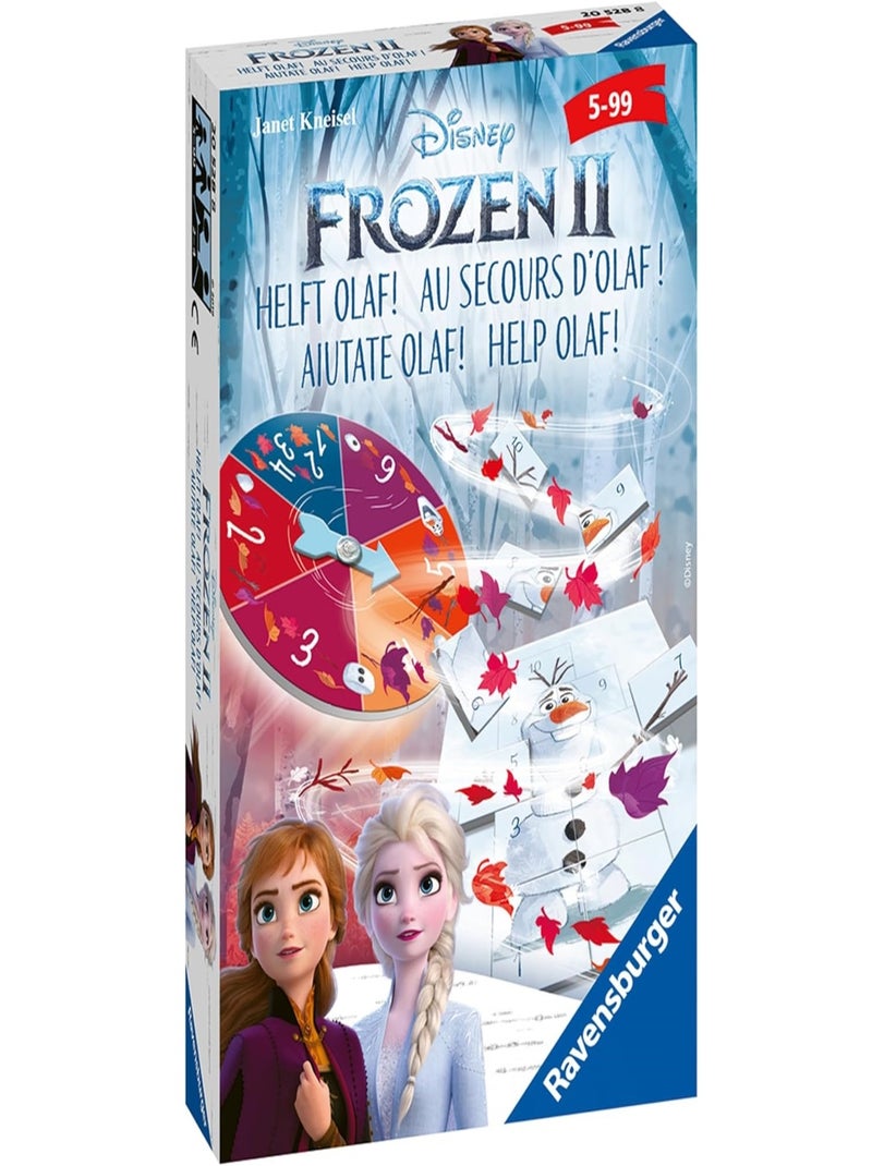 Mini jeu - Frozen 2 Au secours d'Olaf Bleu - Kiabi