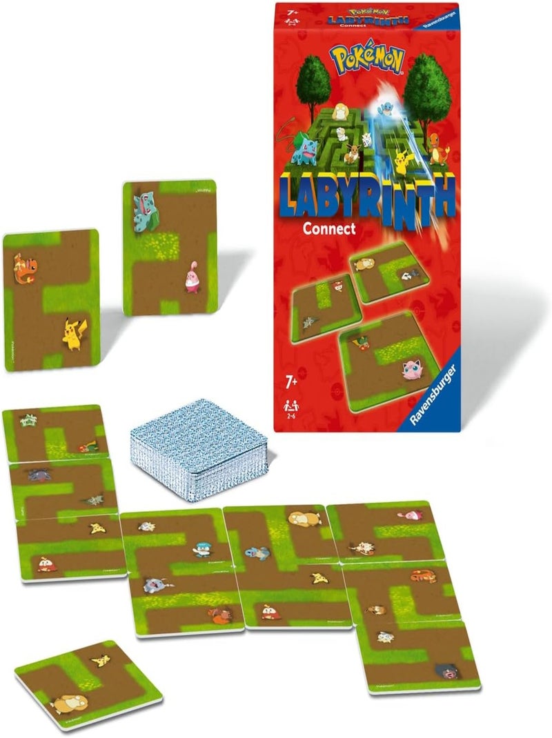 Mini jeu - Pokémon - Labyrinth Connect Rouge - Kiabi