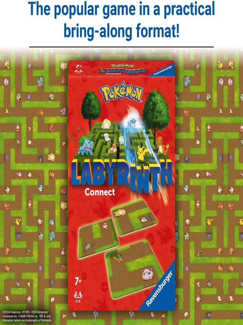 Mini jeu - Pokémon - Labyrinth Connect Rouge - Kiabi