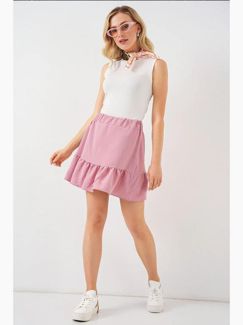 Mini-jupe ayrobin bdart Rose pâle - Kiabi