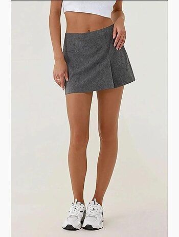 Mini-jupe droite taille haute hiccup