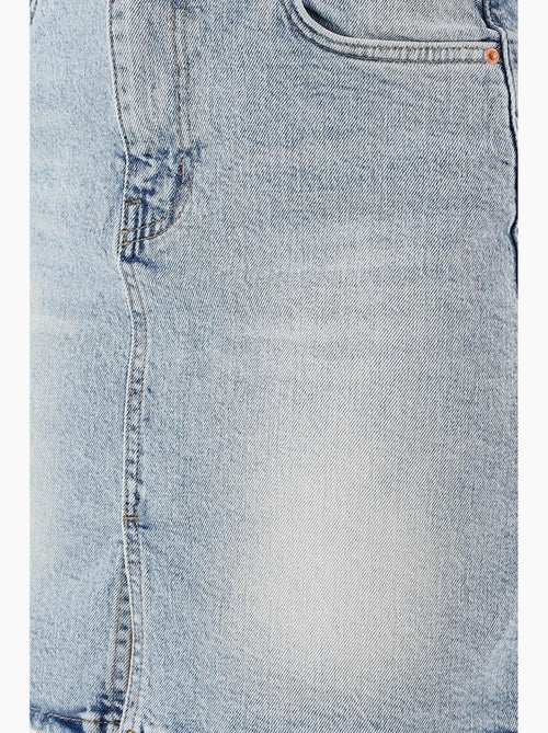 Mini-jupe en jean bdart - Kiabi