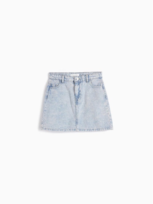 Mini-jupe en jean - Kiabi