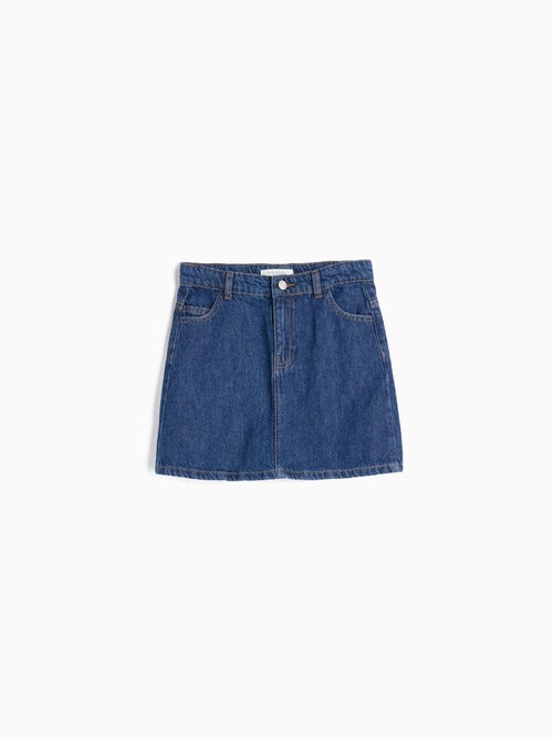 Mini-jupe en jean - Kiabi