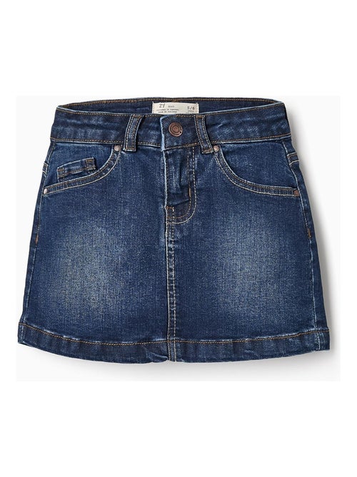 Mini jupe en jean pour fille ESSENTIALS LINE - Kiabi