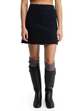 Mini-jupe en laine femme femme tivoli-w