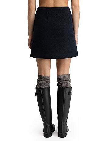 Mini-jupe en laine femme femme tivoli-w