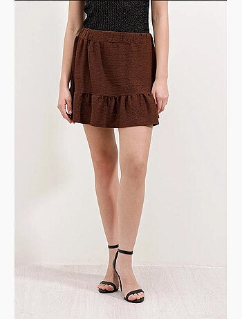 Mini-jupe en tricot bdart