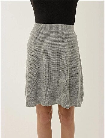 Mini-jupe en tricot
