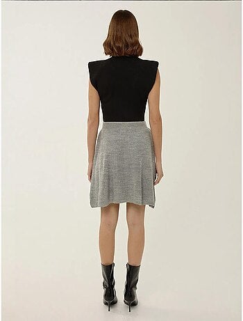 Mini-jupe en tricot