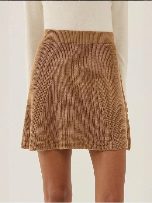Mini-jupe en tricot - Kiabi